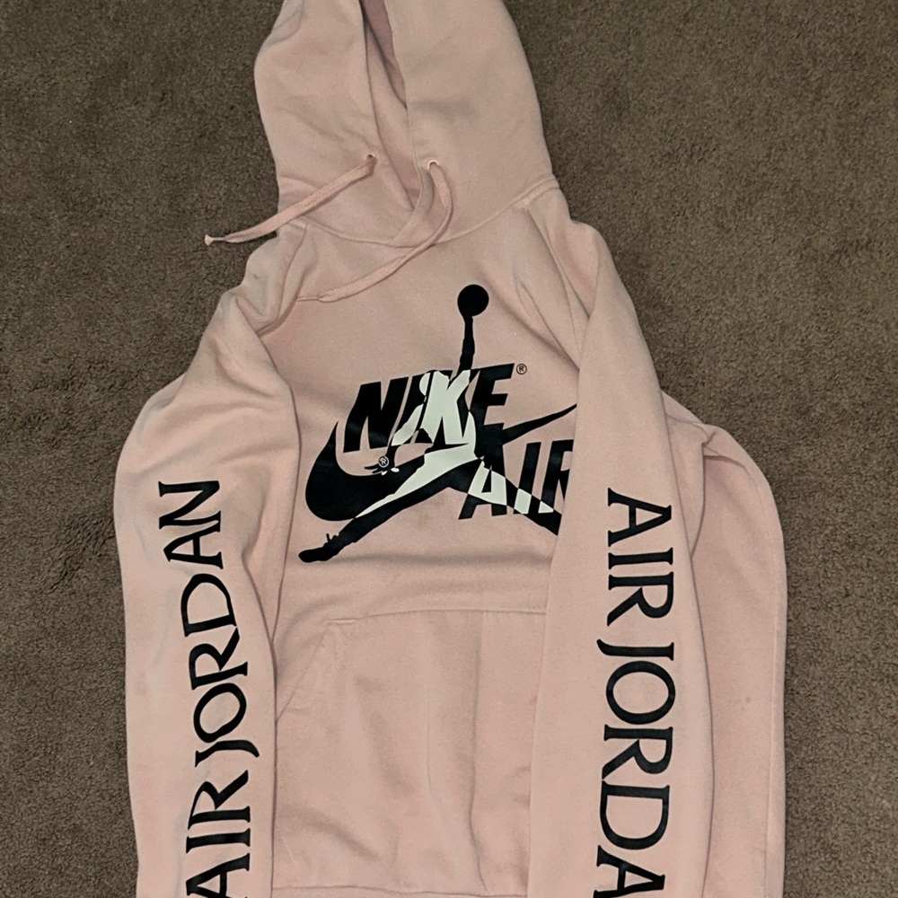 Nike Air Jordan Light Pink Hoodie